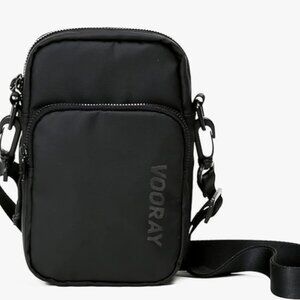 VOORAY CORE CROSSBODY BAG---MATTE BLACK